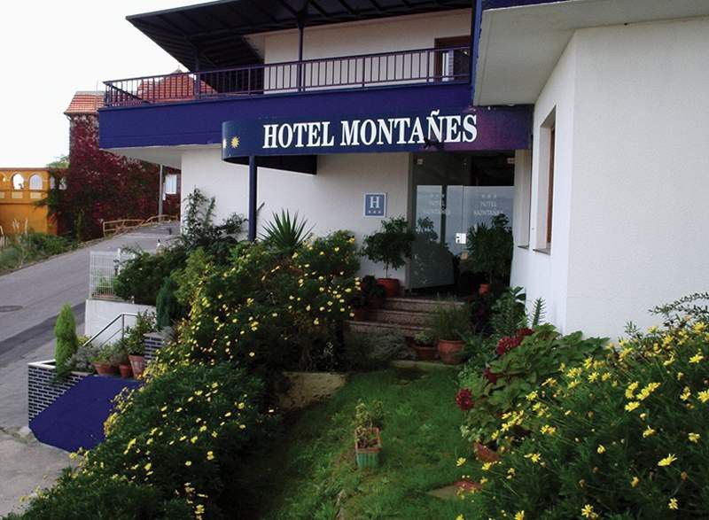 Hotel Montanes Suances Exterior foto